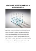 Deterministic vs Traditional Methods in Ampoule Leak Test-1