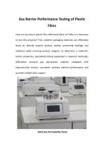 Gas Barrier Performance Testing of Plastic Films-1