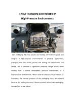 Is Your Packaging Seal Reliable in High-Pressure Environments-1
