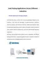 Leak Testing Applications Across Different Industries-1