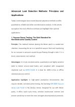 Saicheng Advanced Leak Test Methods for Blister Packaging-2
