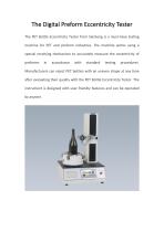 Saicheng The Digital Preform Eccentricity Tester-1