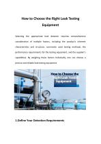 Saicheng-How to Choose the Right Leak Testing Equipment-1