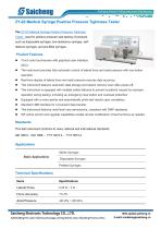 Saicheng ZY-02 Medical Syringe Positive Pressure Tightness Tester 