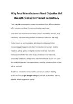 Why Food Manufacturers Need Objective Gel Strength Testing for Product Consistency-1