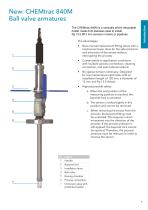 New: CHEMtrac 840M Ball valve armatures - 1