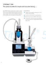 The new titrators and burettes - 10