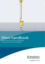 Visco handbook THEORY AND APPLICATION OF VISCOMETRY WITH GLASS CAPILLARY VISCOMETERS - 1