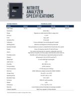 NITRITE SOLUTIONS ANALYZER N2 4000 SERIES - 2