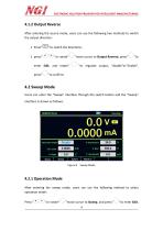 N3200 High Voltage DC Power Supply User Manual-13