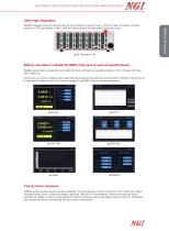 N83624 series Data Sheet multi channel programmable battery cell simulator - 2