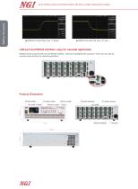 N83624 series Data Sheet multi channel programmable battery cell simulator - 3