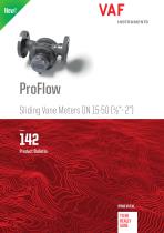 ProFlow Sliding Vane Meters DN 15-50 (½”- 2”)-1
