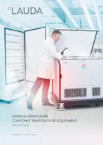 Overall brochure Constant temperature equipment - 1