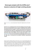 Ozone gas analysis with the ULTRA.sens® - 1