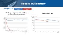 Camel Flooded Truck Battery 6-QWD series - 8