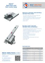 REGO® ROLL FIXER AND ROLL CUTTER EASY-2