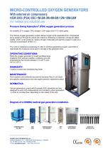 OXYGEN GENERATORS With external air compressors-2