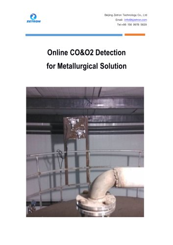 Harmful Gas CO in Metallurgical Solutions