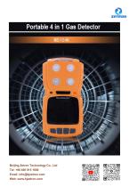 MS104K multi gas detector brochure - 1