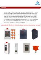 TH100 gas alarm control panel brochure-2