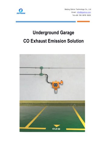 Underground Garage CO Exhaust Emission Solution