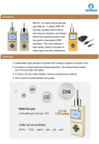 Zetron MS100-P Plastic Models Portable Toxic Gas Detector Brochure-2