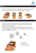 ZT104K Diffusion Type Gas Detector Brochure-2
