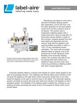 Automatic Pressure Sensitive Labeling’sFlexibility Lowers Operating Costs and Increases Productivity - 5