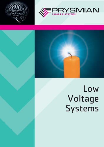 Low Voltage Systems Cables and accessories for LV distribution systems