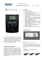 LINE INTERACTIVE SINE WAVE UPS - 1