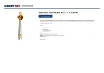 KITO CB Series-1