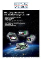 Compact PLC for DIN rail - incl. touchpanel - 1