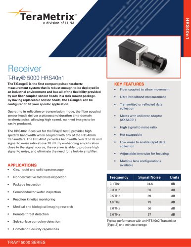 Receiver  T-Ray&reg; 5000 HRS40n1