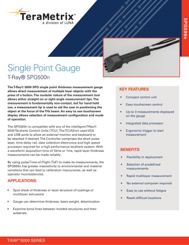Single Point Gauge  T-Ray&reg; SPG500n