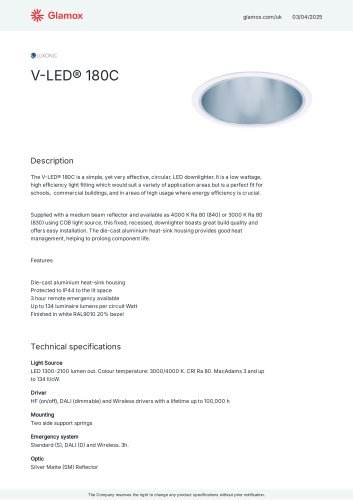 V-LED&reg; 180C