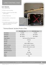 LANE CONTROL SIGN - Messagemaker Displays - PDF Catalogs | Technical ...