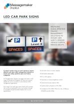 LED Car Park Signs Parking-1
