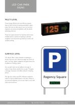 LED Car Park Signs Parking-2