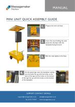 MINI UNIT QUICK ASSEMBLY GUIDE-1