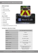 REMOTE CONTROLLED MESSAGE DISPLAY-2