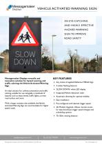 VEHICLE ACTIVATED WARNING SIGN-1