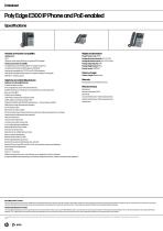 Poly Edge E300 IP Phone and PoE-enabled-3
