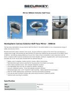 Mirror 900mm Exterior Half Face-1