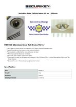 Stainless Steel Ceiling Dome Mirror-1