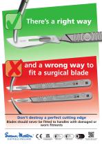 There’s a right way and a wrong way to fit a surgical blade-1