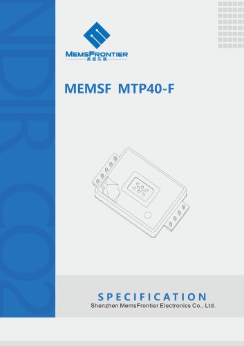 MemsFrontier CO2 Sensor Module MEMSF MTP40-F