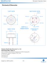 MemsFrontier MTP10-A6F55 Thermopile Temperature Sensor - 6