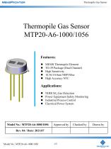 MemsFrontier MTP20-A6-1000_1056 (SF6) Thermopile Gas Sensor - 1