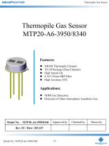 MemsFrontier MTP20-A6-3950_8340 (etheric anesthetic gas) Thermopile Gas Sensor - 1